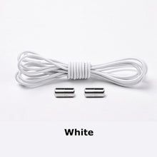 Load image into Gallery viewer, Elastic Lock Shoe Laces No Tie Shoelaces New Simplicity Round Metal Tip Shoelace Leisure Quick Sport Shoe Laces Unisex
