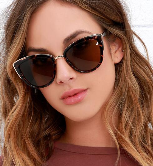 Vintage Sexy Ladies Cat Eye Sunglasses Women Brand Designer New Fashion Cute Eyewear Small Sun Glasses