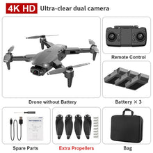 Load image into Gallery viewer, L900 pro 4K HD dual camera with GPS 5G WIFI FPV real-time transmission brushless motor rc distance 1.2km professional drone
