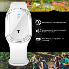 Load image into Gallery viewer, Ultrasonic Anti Mosquito Insect Pest Bugs Repellent Repeller Wrist Bracelet
