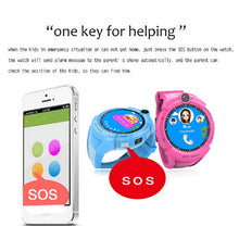 Load image into Gallery viewer, Q360 Kids Smart Watch with Camera GPS WIFI Location Child smartwatch SOS Anti-Lost Monitor Tracker baby WristWatch
