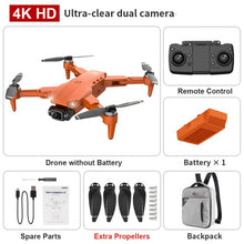 Load image into Gallery viewer, L900 pro 4K HD dual camera with GPS 5G WIFI FPV real-time transmission brushless motor rc distance 1.2km professional drone
