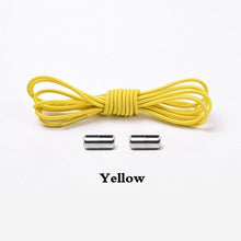 Load image into Gallery viewer, Elastic Lock Shoe Laces No Tie Shoelaces New Simplicity Round Metal Tip Shoelace Leisure Quick Sport Shoe Laces Unisex
