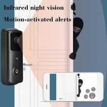 Load image into Gallery viewer, V30  1080P WiFi Smart IP Video Doorbell V30 WiFi Video IR Alarm Intercom Real-Time Monitor Safe Camera Smart IP Doorbell
