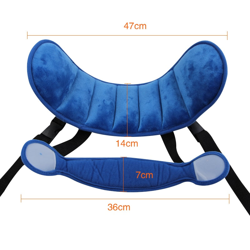 Child Car Seat Head Support Comfortable Safe Sleep Solution Pillows Neck Travel Stroller Soft Caushion