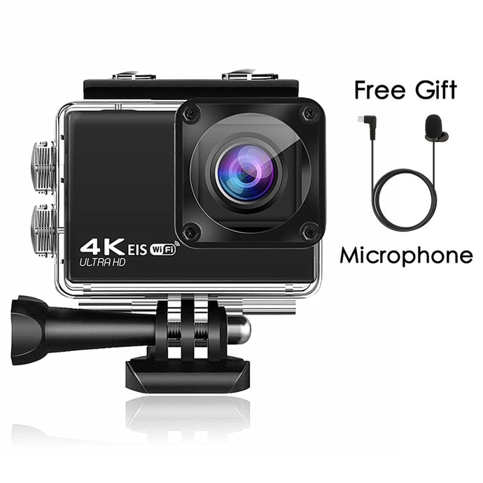 H10 EIS Anti-shake Action Camera Ultra HD 4K / 60fps WiFi 2.0