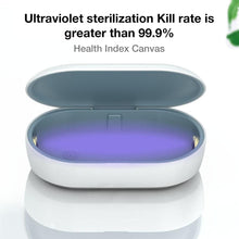 Load image into Gallery viewer, Phone Sterilizer Box 15W Mobile Wireless Charging Multi-function Ultraviolet Disinfection
