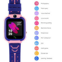 Load image into Gallery viewer, Kids Watches Positioning Wristwatch Tracker SIM Card Call Location Finder Anti-Lost Monitor Camera Photo Children Watch
