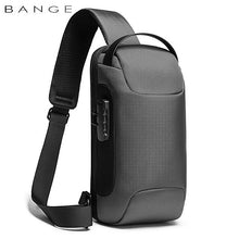 Load image into Gallery viewer, BANGE Hot Chest Bag New Anti-thief Men Crossbody Bag Waterproof Shoulder Bags USB Charging Short Trip For Male Travel Pack
