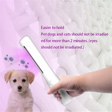 Load image into Gallery viewer, Mini Ultraviolet Sanitizer Handheld UV Light Disinfection Lamp for Home Office Travel Portable Sterilizer Mites Lights
