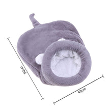 Load image into Gallery viewer, Warm Coral Fleece Cat Sleeping Bag Bed For Puppy Small Dogs Pets Cat Mat Bed Kennel House  Warm Sleeping Bed For Pets
