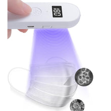 Load image into Gallery viewer, Portable UV Sterilizer X5 Ultraviolet Screen Germicidal Lamp Home Handheld UV Lights UVC Sterilizer Travel Personal
