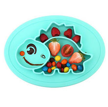 Load image into Gallery viewer, Baby Dishes Silicone Infant Bowls Plate Tableware Kids food Holder Tray Children Food Container Placemat
