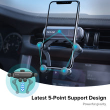 Load image into Gallery viewer, INIU Gravity Car Phone Holder Air Vent Mount Mobile Cell Stand GPS Support For iPhone 12 11 Pro Max Xr Xs X 8 7 6 Xiaomi Samsung
