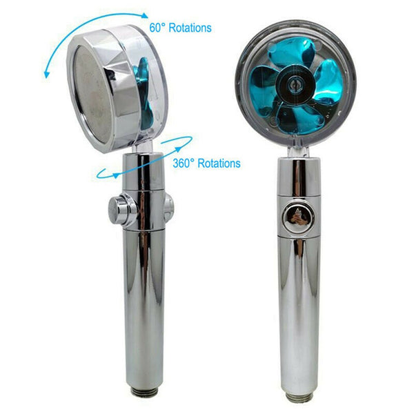 Water Saving Flow 360 Rotating High Nozzle With Turbo Shower Head