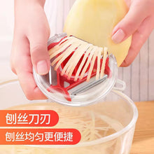 Load image into Gallery viewer, Magic Trio Peeler Set Slicer Stainless Steel Peeler Shredder Julienne Cutter Multi Peel Blade Zesters Grater Kitchen Tool
