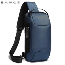 Load image into Gallery viewer, BANGE Hot Chest Bag New Anti-thief Men Crossbody Bag Waterproof Shoulder Bags USB Charging Short Trip For Male Travel Pack
