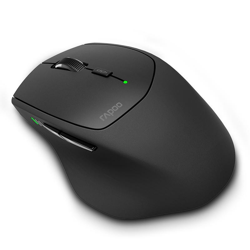 Rapoo MT550 Multi-mode Wireless Mouse Switch between Bluetooth 3.0/4.0 and 2.4G for Four Devices Connection