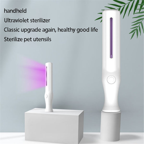 Mini Ultraviolet Sanitizer Handheld UV Light Disinfection Lamp for Home Office Travel Portable Sterilizer Mites Lights