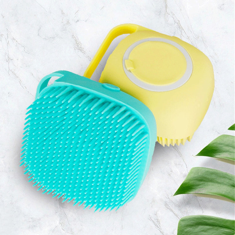 Pet Bath Brush Soft Silicone Comb Dogs Cats SPA Shampoo Massage Brush Shower Hair Removal Comb Pets Cleaning Grooming Tool