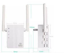 Load image into Gallery viewer, WiFi repeater 300m WiFi wireless signal amplifier WiFi signal intensifier booster
