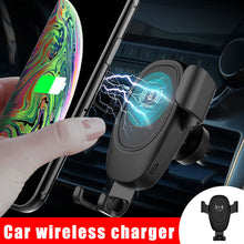 Load image into Gallery viewer, Car Mobile Phone Wireless Charger Holder Bracket 360 Degree Rotating Portable for Driving JFlyer
