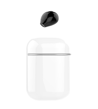 Load image into Gallery viewer, SQRMINI X20 Ultra Mini Wireless Single Earphone Hidden Small Bluetooth 3 hours Music Play Button Control Earbud With Charge Case
