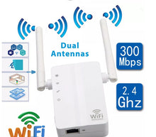 Load image into Gallery viewer, WiFi repeater 300m WiFi wireless signal amplifier WiFi signal intensifier booster
