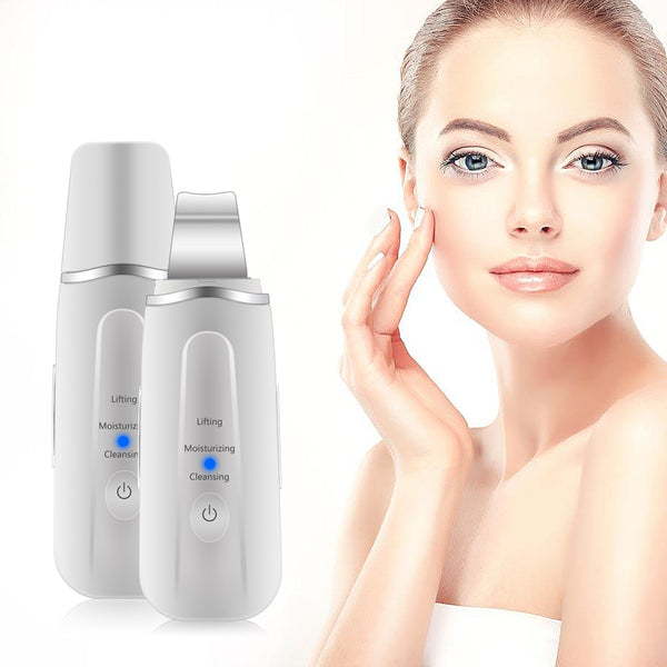 Ultrasonic Remove Blackhead Wrinkle Pore Clean  Face Scrubber Machine