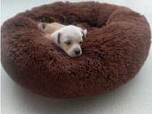 Load image into Gallery viewer, Pet Dog Bed Comfortable Donut Cuddler Round Dog Kennel Ultra Soft Washable Dog and Cat Cushion Bed
