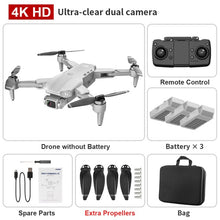 Load image into Gallery viewer, L900 pro 4K HD dual camera with GPS 5G WIFI FPV real-time transmission brushless motor rc distance 1.2km professional drone
