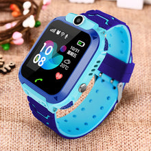 Load image into Gallery viewer, Kids Watches Positioning Wristwatch Tracker SIM Card Call Location Finder Anti-Lost Monitor Camera Photo Children Watch
