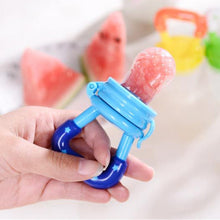 Load image into Gallery viewer, Fresh Food Nibbler Baby Pacifiers Feeder Kids Fruit Feeder Nipples Feeding Safe Baby Supplies Nipple Teat Pacifier Bottles
