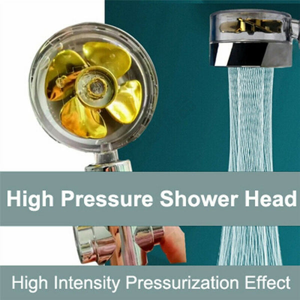 Water Saving Flow 360 Rotating High Nozzle With Turbo Shower Head