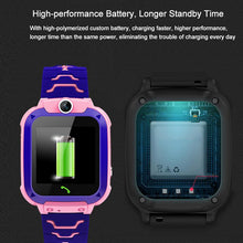 Load image into Gallery viewer, Kids Watches Positioning Wristwatch Tracker SIM Card Call Location Finder Anti-Lost Monitor Camera Photo Children Watch
