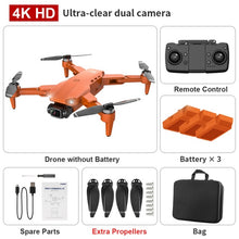 Load image into Gallery viewer, L900 pro 4K HD dual camera with GPS 5G WIFI FPV real-time transmission brushless motor rc distance 1.2km professional drone
