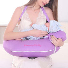 Load image into Gallery viewer, Breastfeeding Pillow Multifunctional Nursing Pillow Newborn Baby Feeding U-shaped Pillow Pregnant Woman Waist Comfort Cushion
