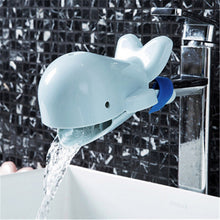 Load image into Gallery viewer, Baby Cute Dolphin Bathroom Brush Faucet Extenders Children Washing Hands Convenient Protector Cover for Kid Washing Helper Tools
