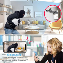 Load image into Gallery viewer, EVKVO HD Smart Mini Wifi USB Camera Real-time Surveillance IP Camera AI Human Detection Loop Recording Mini camera Support 64G
