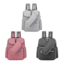 Load image into Gallery viewer, Fashion Maternity Diaper Bags Waterproof Mummy Nappy Bags Large Capacity Baby Care Nursing Bag Mother Multi-function Backpacks
