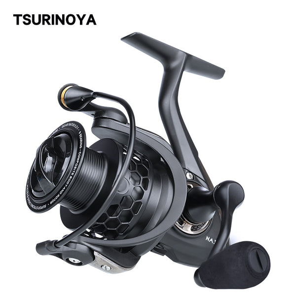 TSURINOYA NA 2000 3000 4000 5000 Spinning Fishing Reel Hot Sale 12KG Max Drag Power Fishing Reel Bass Pike Fishing Line Spool