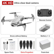 Load image into Gallery viewer, L900 pro 4K HD dual camera with GPS 5G WIFI FPV real-time transmission brushless motor rc distance 1.2km professional drone
