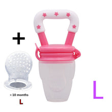 Load image into Gallery viewer, Fresh Food Nibbler Baby Pacifiers Feeder Kids Fruit Feeder Nipples Feeding Safe Baby Supplies Nipple Teat Pacifier Bottles
