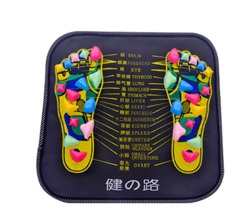 Reflexology Walk Stone Foot Leg Pain Relieve Relief Walk Massager Mat Health Care Acupressure Mat Pad massageador