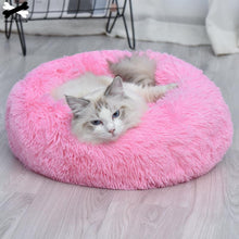 Load image into Gallery viewer, Pet Dog Bed Comfortable Donut Cuddler Round Dog Kennel Ultra Soft Washable Dog and Cat Cushion Bed
