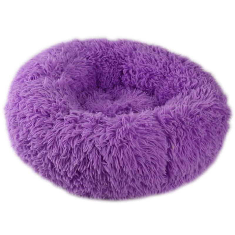 Pet Dog Bed Comfortable Donut Cuddler Round Dog Kennel Ultra Soft Washable Dog and Cat Cushion Bed