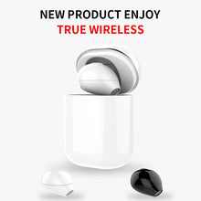 Load image into Gallery viewer, SQRMINI X20 Ultra Mini Wireless Single Earphone Hidden Small Bluetooth 3 hours Music Play Button Control Earbud With Charge Case
