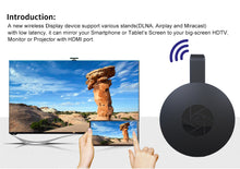 Load image into Gallery viewer, G2 Wireless AIR Play Wifi display hdmi dongle mirascreen TV stick mirroring Receiver Support IOS Android miracast For Iphone
