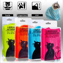 Load image into Gallery viewer, Cat Grooming Bag Cat Washing bath Bag Shower Nail Cutting Medicine Cat pet washing
