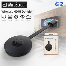 Load image into Gallery viewer, G2 Wireless AIR Play Wifi display hdmi dongle mirascreen TV stick mirroring Receiver Support IOS Android miracast For Iphone
